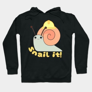 Snail It Funny Quote V3 Hoodie